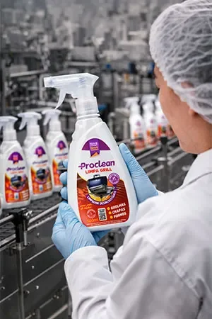 Ancar fábrica de produtos de limpeza.